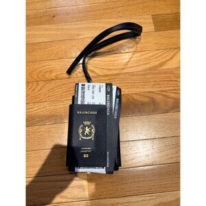 Balenciaga Passport Leather Phone Case with dust bag